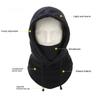 Winter Fleece Balaclava Hoodie Ski Mask Balaclava Face Mask Cold Weather Men Tactical Heavyweight Balaclava Outdoor Sports Mask