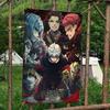 Drapeau Large Imprimé Anime Jujutsu Kaisen Art Science-Fiction Pièce Décoration Maison Bannière Décorative