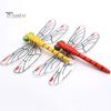 12CM Fake Dragonfly Decoration Weather-resistant Garden Fly Repellent Simulated Cartoon Dragonfly Model Toy Indoor Outdoor 3D Dragonfly Ornament