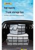 Large Capacity Folding Car Trunk Organizer & Storage Box