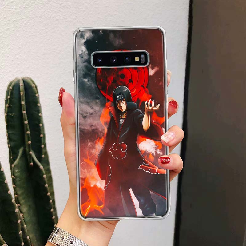 

Наруто Учиха Итачи для Samsung Galaxy S10 Plus S20 FE S21 S22 Ultra чехол для телефона S10E S8 S9 + S7 Edge J4 корпус в виде ракушки Samsung S10 Plus