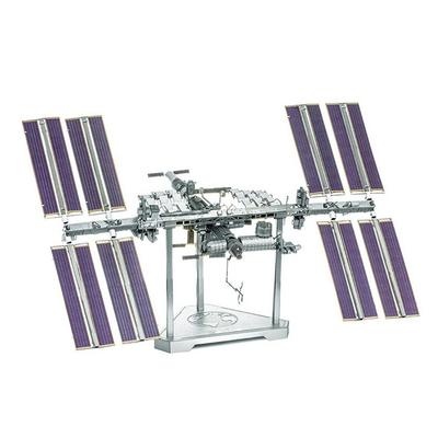 ALKULBARM International Space Station (ISS) Metal Puzzle - Color Edition