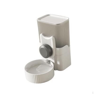 Automatic Hanging Water Dispenser Dog Drinking 1000ml Dripless Bottle for ,