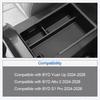 Car Center Control Armrest Box Storage Box Trims Tray Interior Organizer For BYD Yuan Up Atto 2 S1 Pro 2024 2025 2026