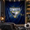 Wall Hanging Tapestry North Queensland Cowboys Print Cloth for Living Room Bedroom Home Decor