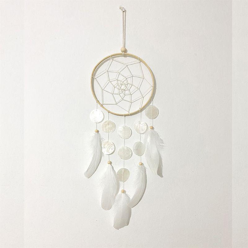 Seashell Wind Chime: Handmade Minimalist Bedroom Hanging Ornament and Gift