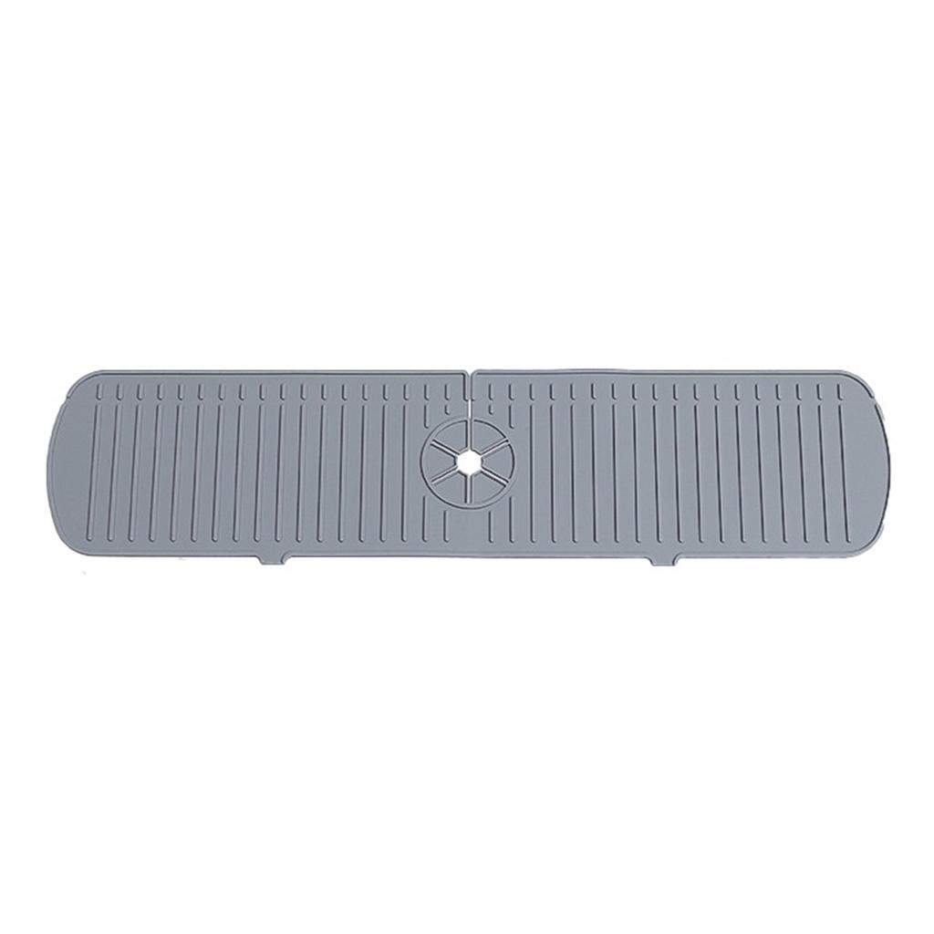 Kitchen Faucet Splash Pad Silicone Sink Faucet Splash Guard Mat Sponge Drain Rack Countertop Protector for Bath Kitchen Gadgets