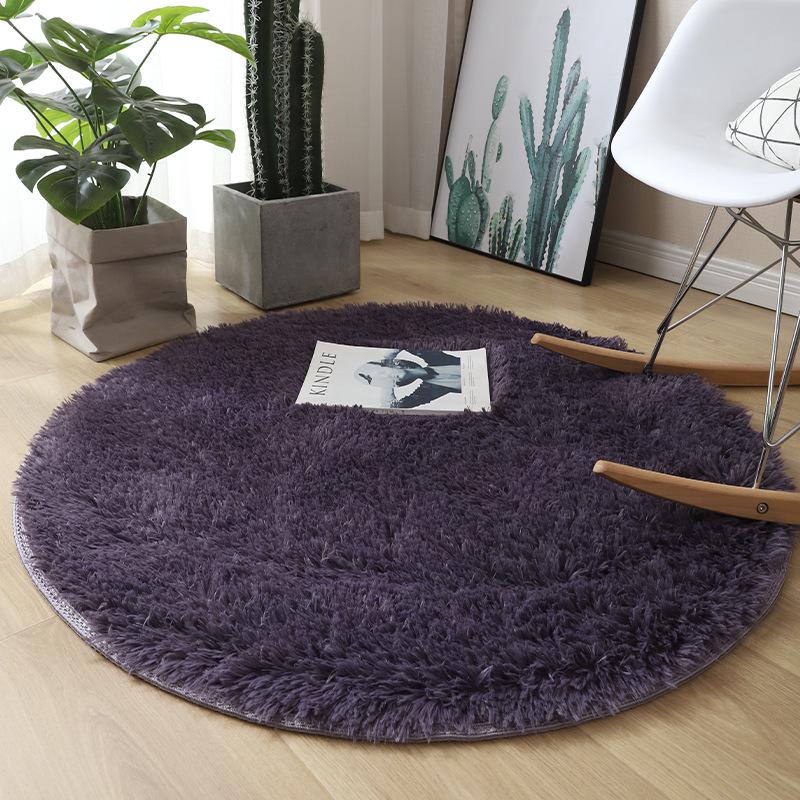 Tie-Dye Rundteppich für Wohnzimmer, Schlafzimmer oder Büroräume