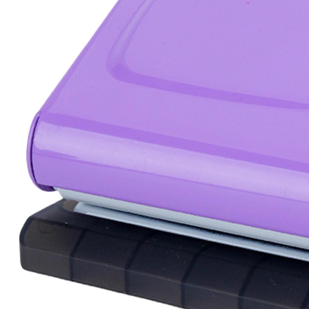 10 Hole Punch Mini Paper Manual Heavy Duty, Handheld Portable Puncher for