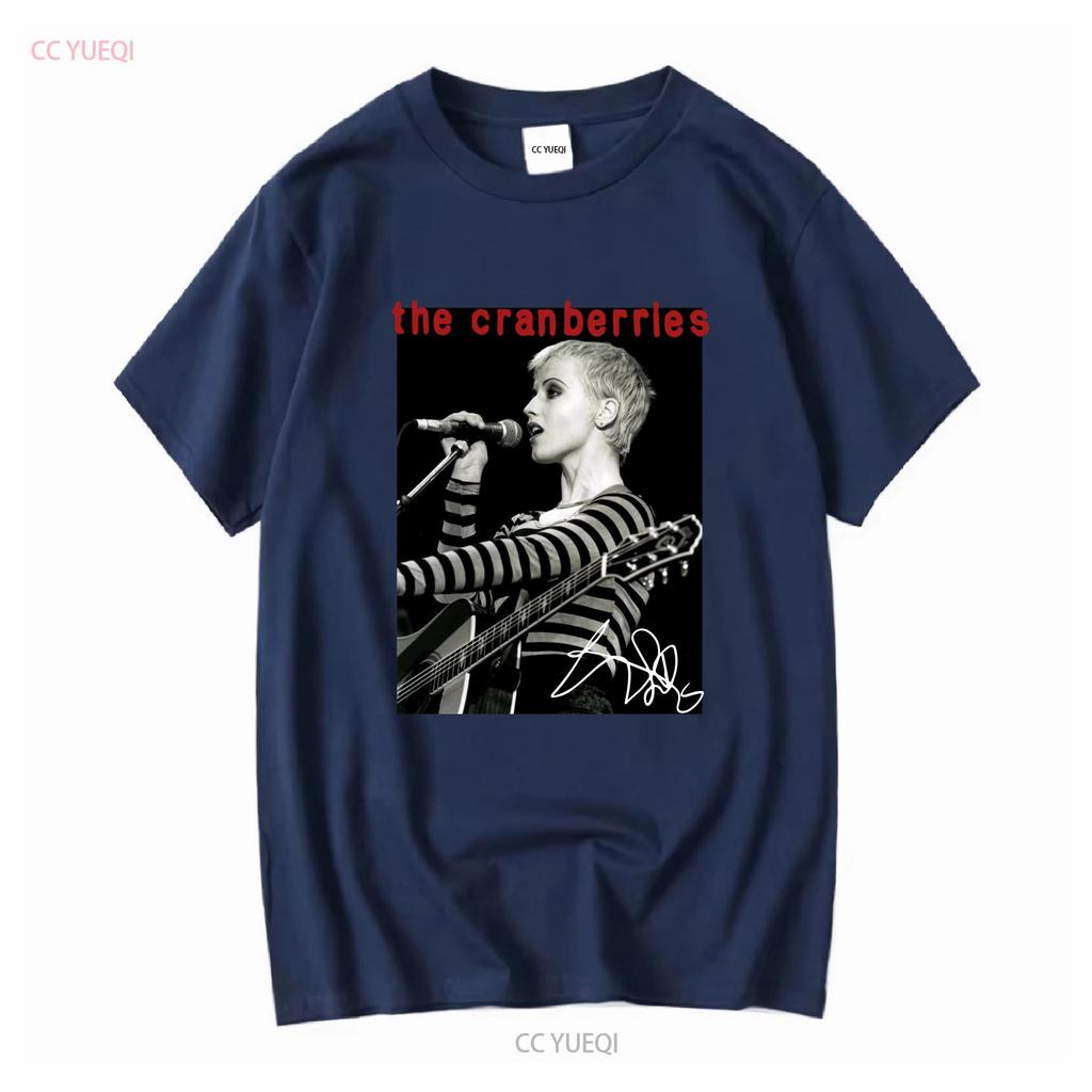 Gorąca Dolores O Riordan The Cranberries Bawełna Męska Wszystkie Rozmiary Koszulka 1N2837 z długim lub krótkim rękawem vintage Prana homme Oddychająca