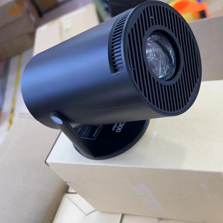 HY300Pro Smart Outdoor & Home Mini Projector with 180° Bubble Tube