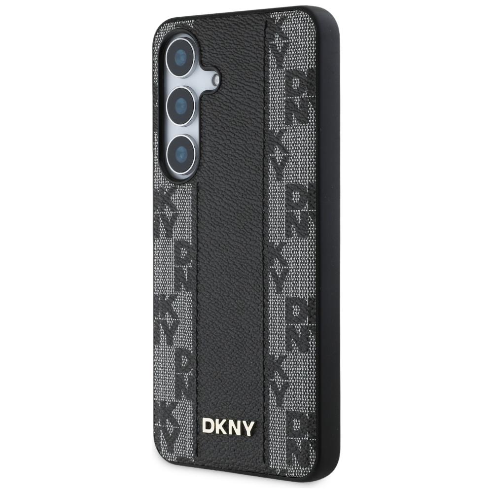 Etui do Samsung Galaxy S25 DKNY MagSafe Skórzane Czarny