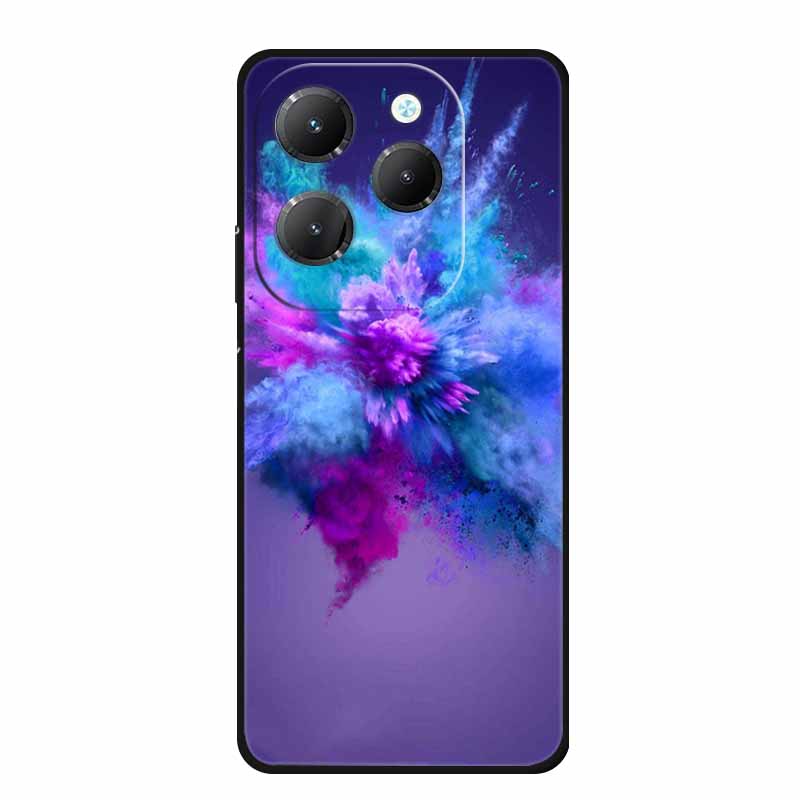 For Infinix Hot 40 Pro Case Animals Soft Silicone TPU Cover Phone Cases For Infinix Hot 40i Hot40 X6837 Protective Wolf Coque