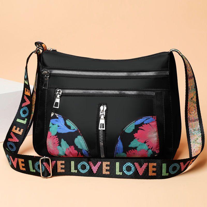 

Водонепроницаемая нейлоновая сумка через плечо, холщовая сумка из ткани Оксфорд, сумка через плечо на одно плечо, женская сумка для мамы