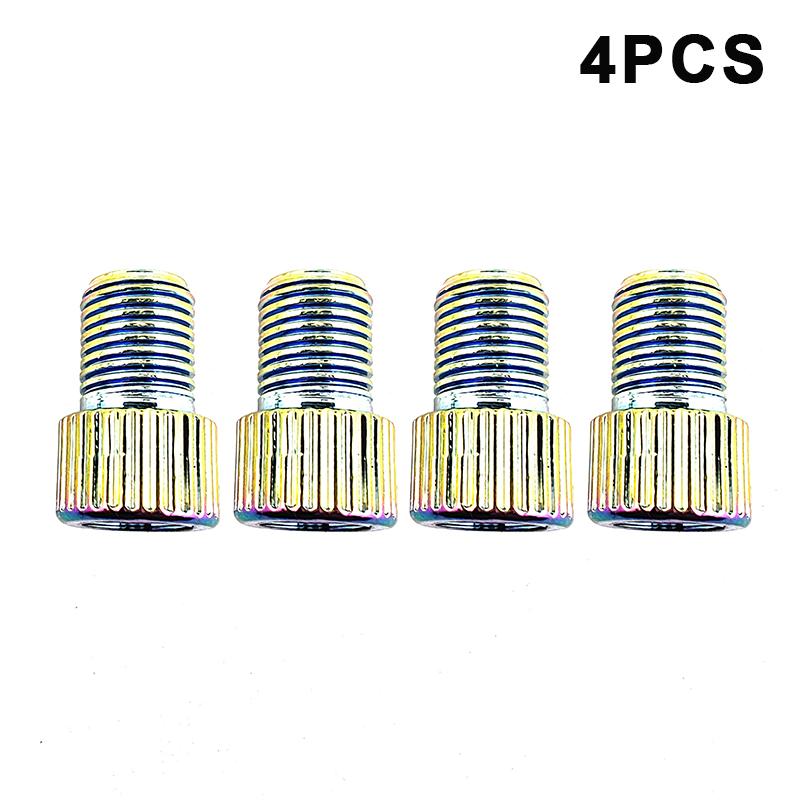 4/5Pcs Tire Valve Stem Caps Anodized Aluminum Wheel Valve Covers Accessories Universal Cars SUVs Bikes Trucks And Motorcycles‘ Stem Caps1