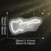 Vlastní neonový nápis kytary - LED nástěnná dekorace napájená přes USB, Ovládání tlačítkem, Na zavěšení na zeď pro studio/KTV/kapelu/bar/pánský pokoj/ložnici