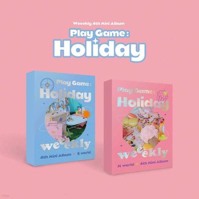 Weeekly - 4th Mini Album: Play Game: Holiday [E World / M World Ver. Random Delivery]