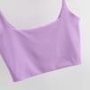 Casual  Crop Tops Black Halter Tank Top Women Summer Camis Backless Camisole Fashion Tube Top Female Sleeveless