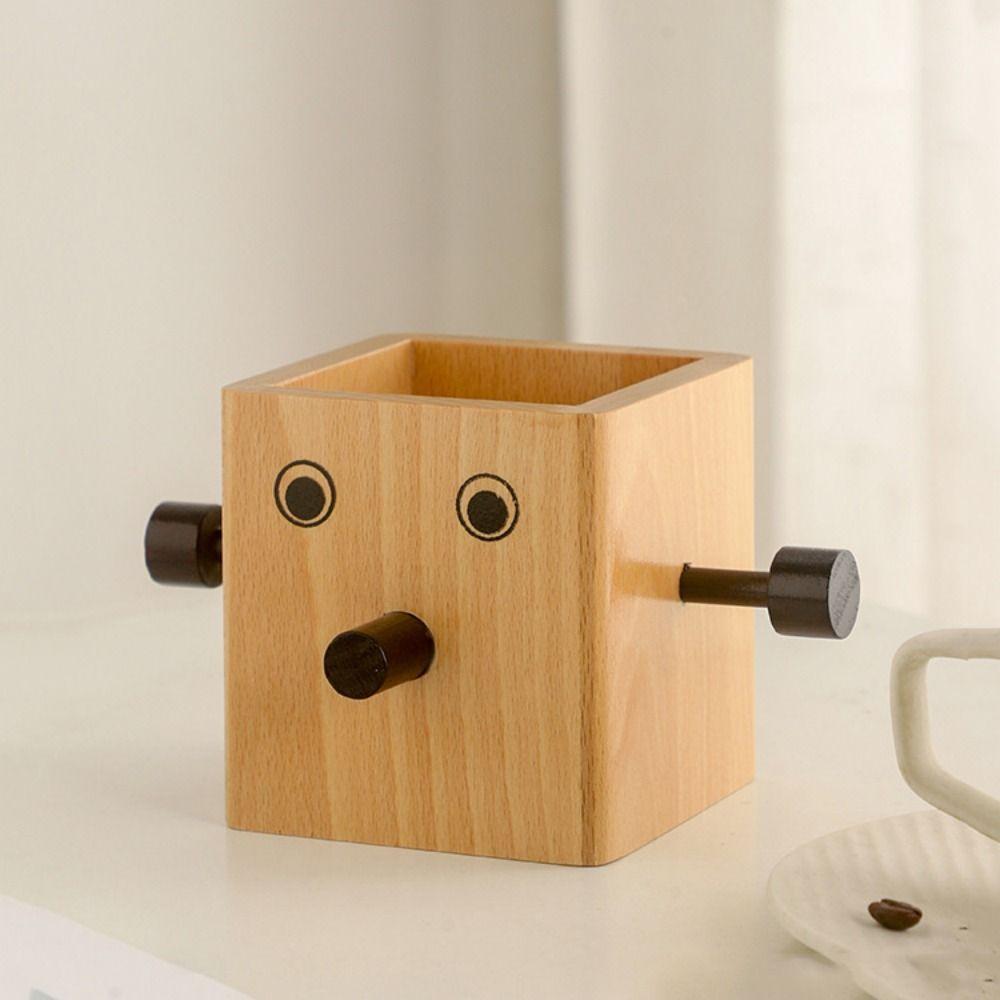 Eyeglass Frame Ganizer Simplicity Office Organizer Robot Pen Holder  Kitchen Organizing Box