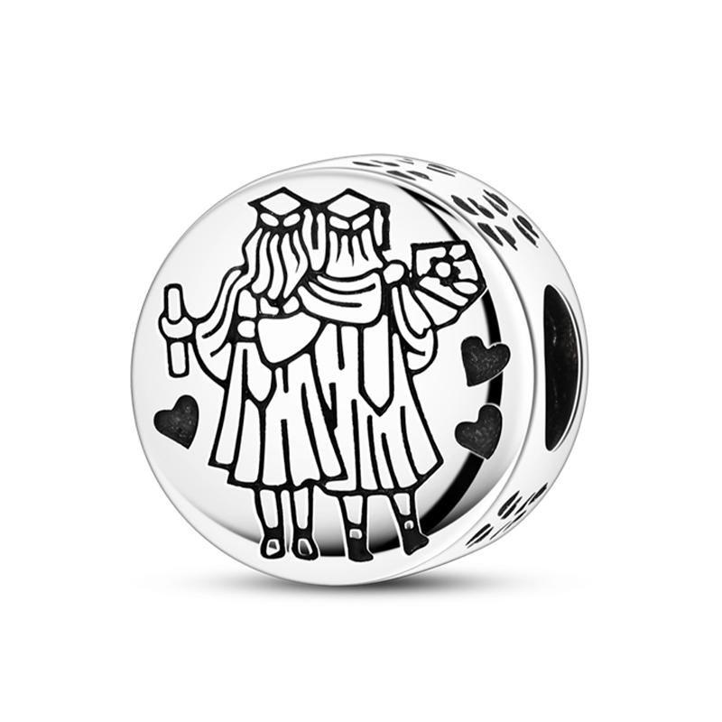 Mărgele Charm Mărgele Charm Mărgele Charm Culoare Cupru Fundă Cruce Arborele Vieții Mărgele Charm Compatibile Cu DIY Brățări Tip Bangle Autentice Pandantiv Charm Jew