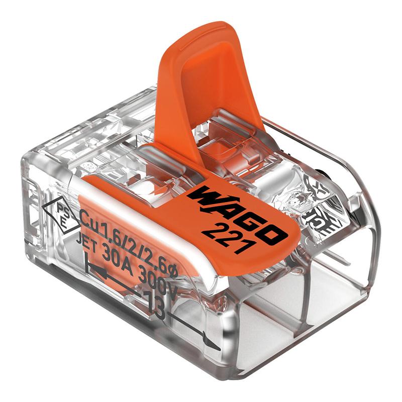 

Оригінальний клемник Wago 221-412 221-413 221-415 221-2411 221-612 221-613 221-615 221-482 221-483 221-485 З єднувач для проводів