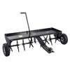 48" Tow Behind Plug Aerator with Universal Hitch Lawn Aerator Tow Behind