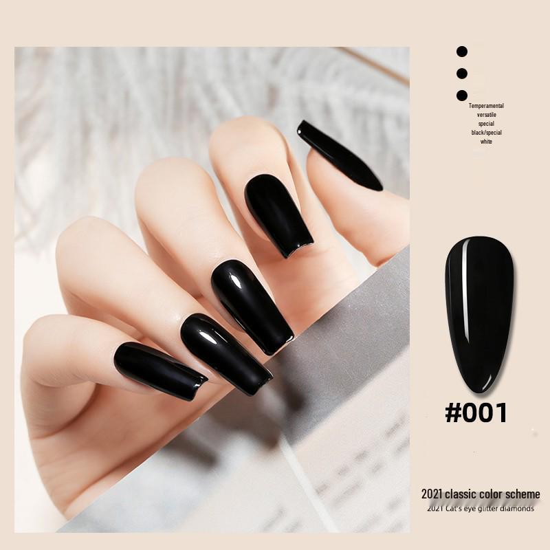 15ml Classic Black Nail Art Gel Polish for Salons