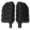 Motorcycle Footpegs Footrest CNC Aluminum Alloy Rubber   Replacement For