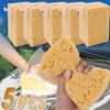 Car Washing Sponge Large Honeycomb Sponges Brush Dusting Detailing Washing Sponge Car Cleaning Tools Motorcycle Car Accessories
