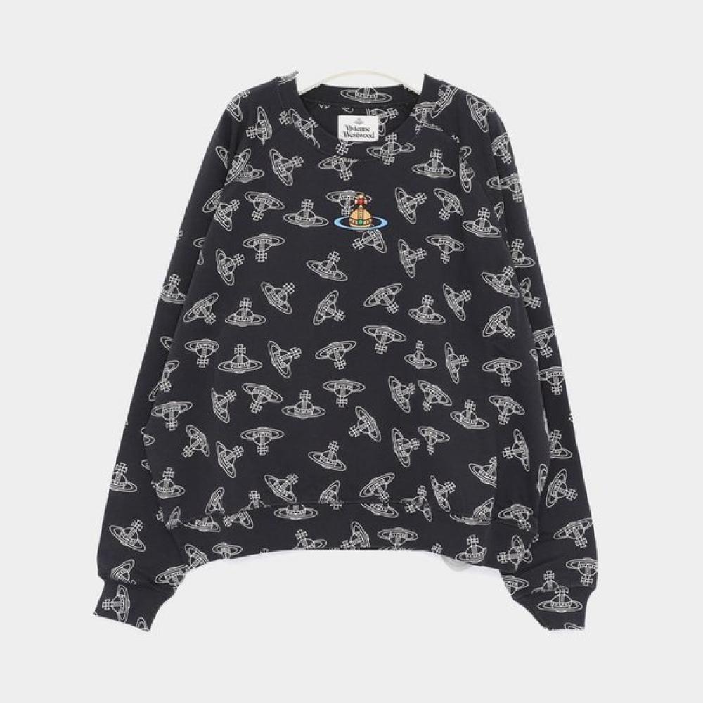 

Vivienne WeStwood 24fw Orb With Logo All Over Sweat Men S SweatShirt 3i010004 J0079 K303 L