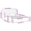 Bed Frame without Mattress Pink 140x200 cm Velvet