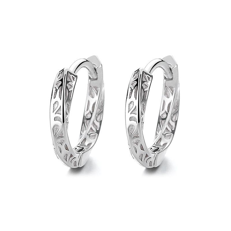 Earrings Plain Rings, Mobius High-End Ear Buckles, Boys' Niche Earrings, Unique Earrings, Women