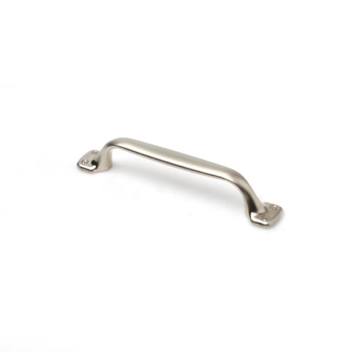 Furniture Handle - Matte Zamak - Bar Model - Center Distance 96 Mm - Set of 4 - Screws Included