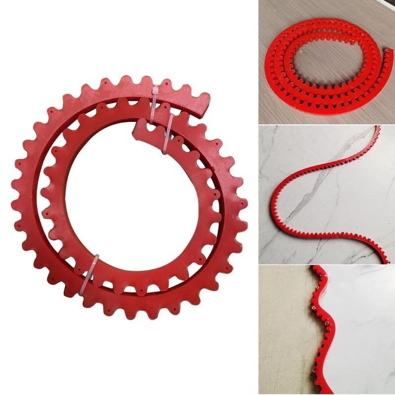 Woodworking Profiling Strips Flexible Curve Templates Excellent Rebounds Fixed Complex Shape Woodworking Gear Driven