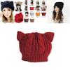 Cozy And Stylish Crochet Beret Beanie For Women Winter Outdoor Activities