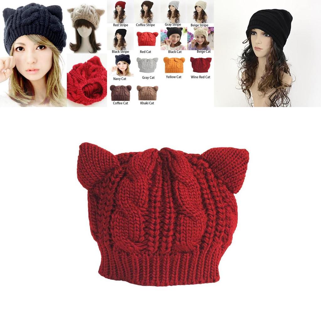 Cozy And Stylish Crochet Beret Beanie For Women Winter Outdoor Activities