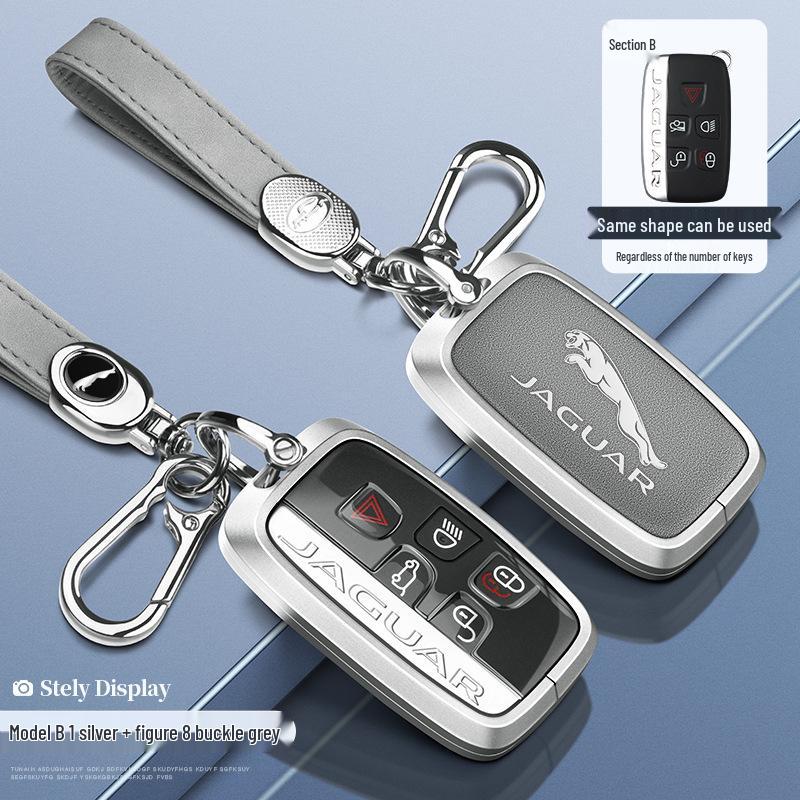 Jaguar Key Cover: Fits XFL, XEL, E-Pace, F-Pace, F-Type, I-Pace, XJ, XE - Women's Protective Car Shell