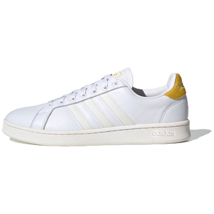 adidas neo Grand Court  White Yellow  Men s FX3440 EU 36⅔
