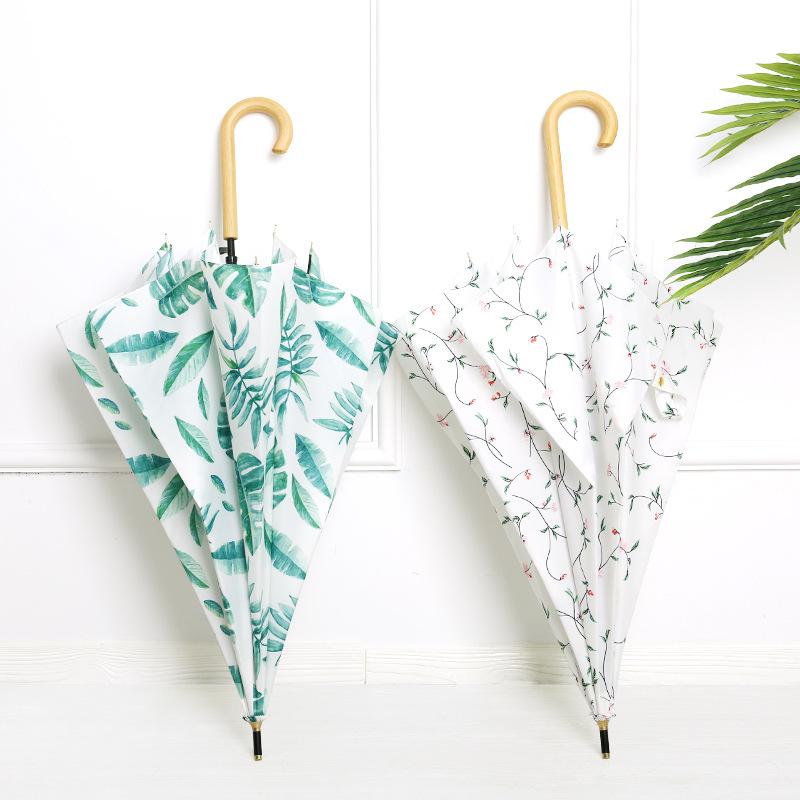 Umbrella Customized golf straight umbrella Weather and rain long-handled umbrella umbrella