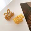 Fashionable 4cm Butterfly Hair Claw Clip Chic Acetate Material For Women