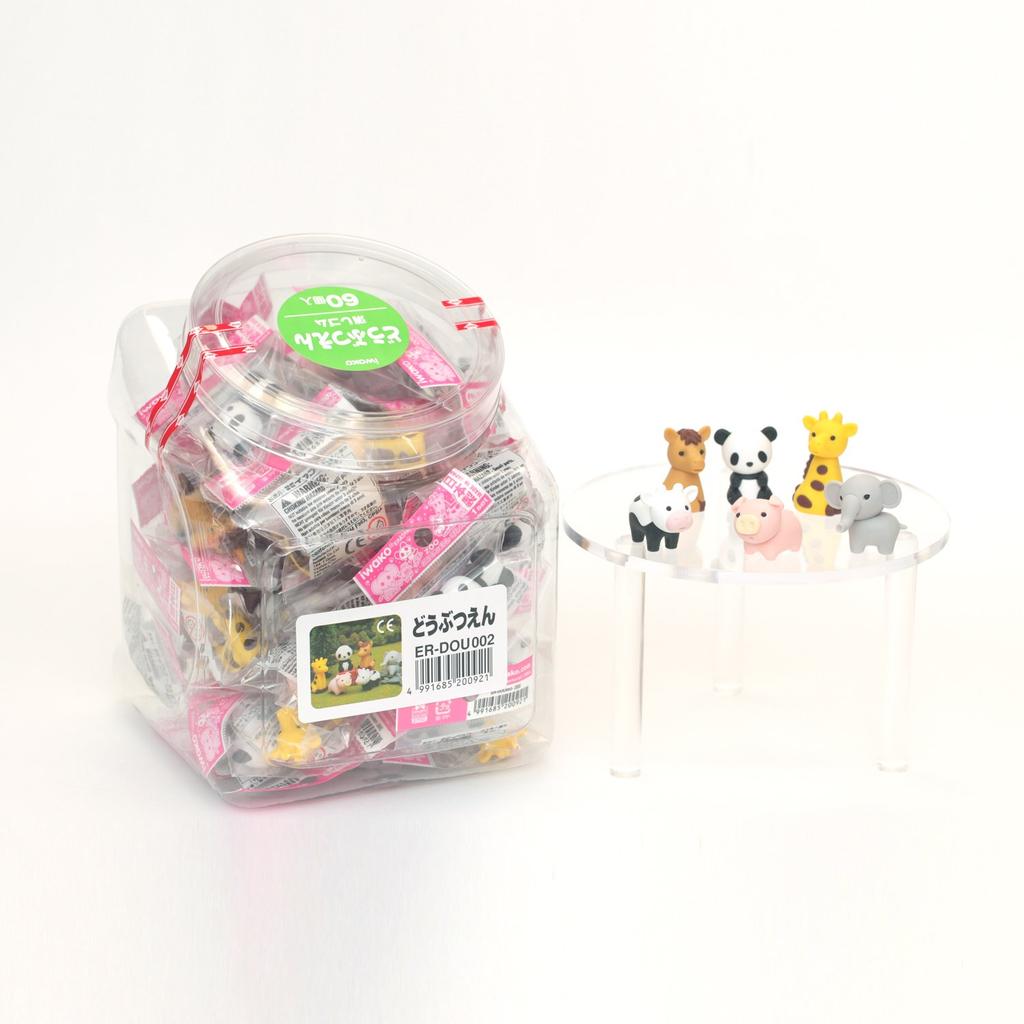 Sugata Iwako Eraser Animal Envelope 60 Pieces SCERDOU002