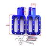 Cnc Footpegs Foot Rest Pegs + Folding Gear Shifter Lever For Crf50 Xr50 Pw50 Pw80 Klx110 Ttr50  Dirt Bike Pit Bike