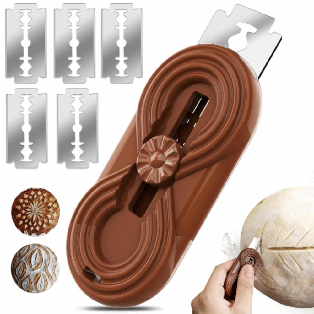 ABS Shell Handle Dough Scoring Slicer Stainless Steel Part Sourdough Baking Accessories