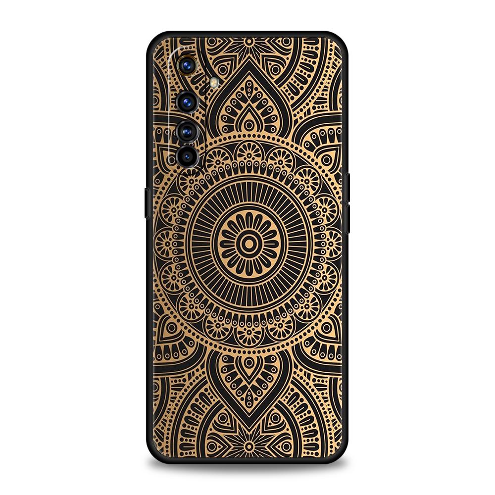 Mandala Soft Silicone For Realme 8i 9i 9 Pro Plus GT2 Pro C3 6 7 8 Pro C21 C11 C25 Pro 5G Shockproof Phone Cover Funda Coque Bag