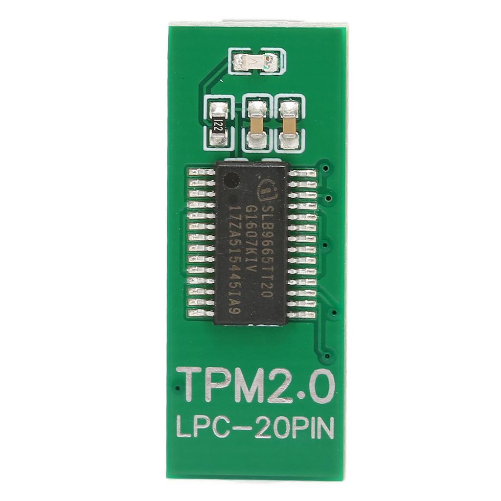 TPM 2.0 Encryption Security Module 20pin Strong Encryption TPM Processor Green TPM Module System