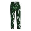 Men's Christmas Print Pajama Pants for and Sleep