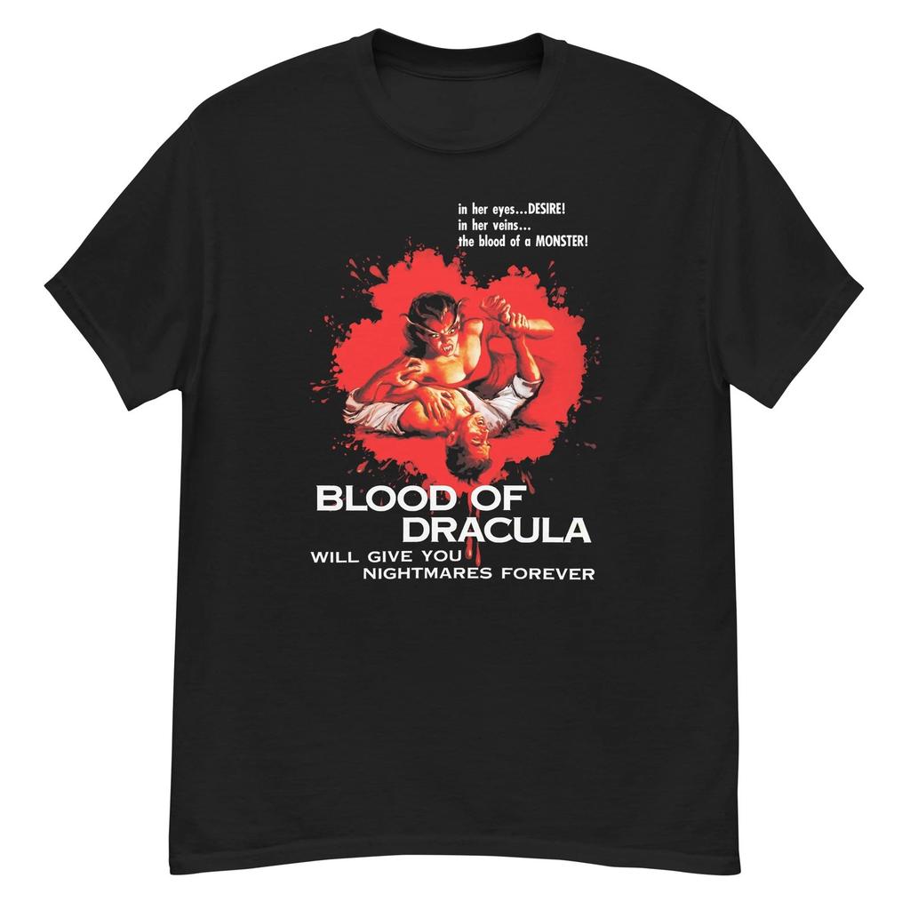 Blood of Dracula cult horror film fan art t-shirt