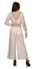 Moomaya Womena    S Crop Top Palazzo Set Printed 2 Piece Outfit Dress Ethnic