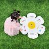 White Daisy & Sunflower Balloons - Birthday Decorations & Photo Props with Smiley Faces
