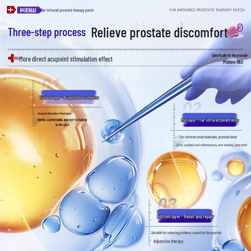 Infračervená náplast na prostatu v horách Changbai: Podporuje zdraví ledvin a zmírňuje močové potíže